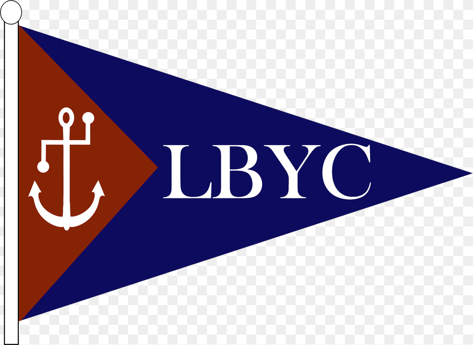 Burgee On Pole Long Beach Yacht Club, Triangle, Electronics, Hardware, Dynamite Png