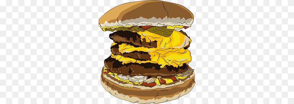 Burger Birthday Cake, Cake, Cream, Dessert Free Transparent Png