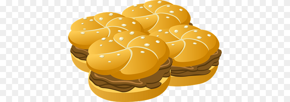 Burger Bread, Bun, Food Free Transparent Png