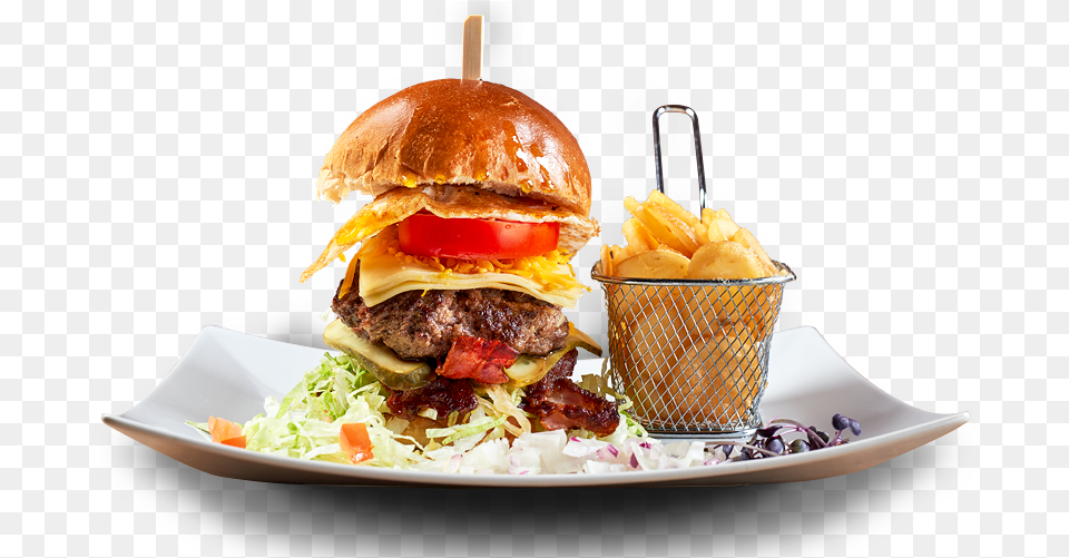 Burger Amp Fries, Food, Food Presentation, Lunch, Meal Free Transparent Png