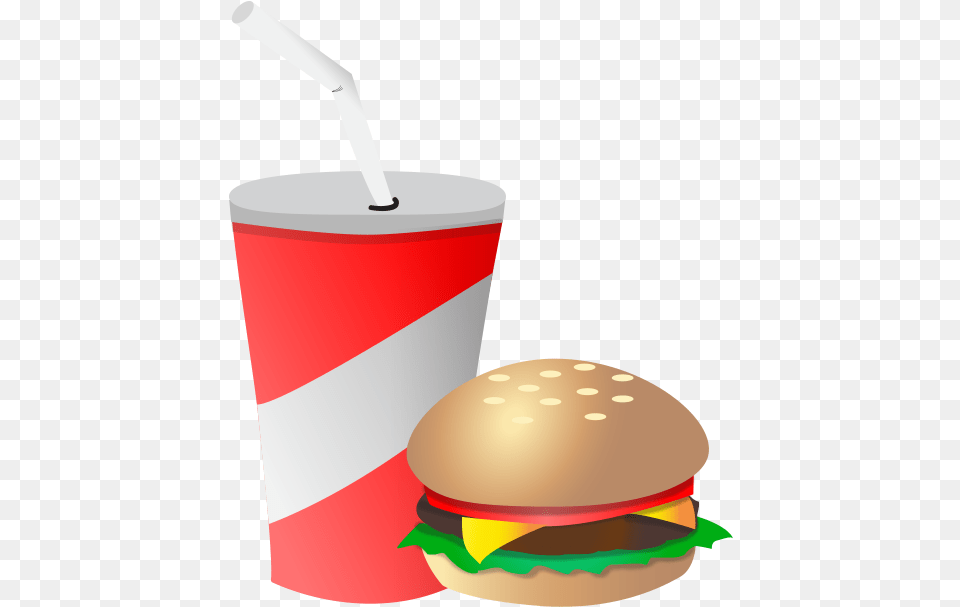 Burger And Drink Emoji, Food, Device, Grass, Lawn Png