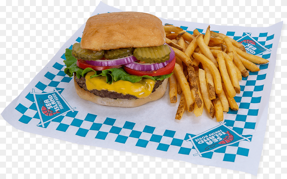 Burger And Fries, Food Png Image