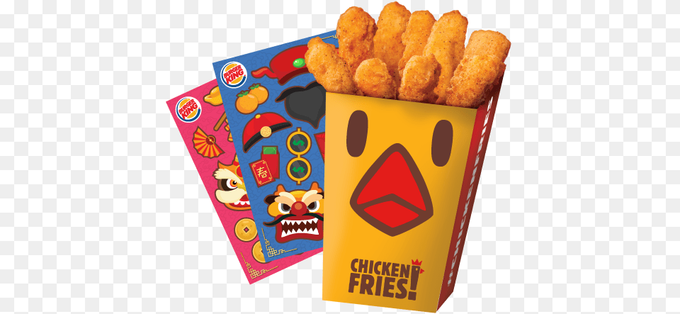 Burger Chicken Fries, Food, Ketchup Free Transparent Png