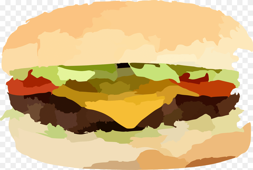 Burger Clipart, Food Free Png