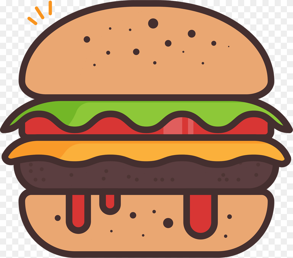 Burger Clipart, Food Png