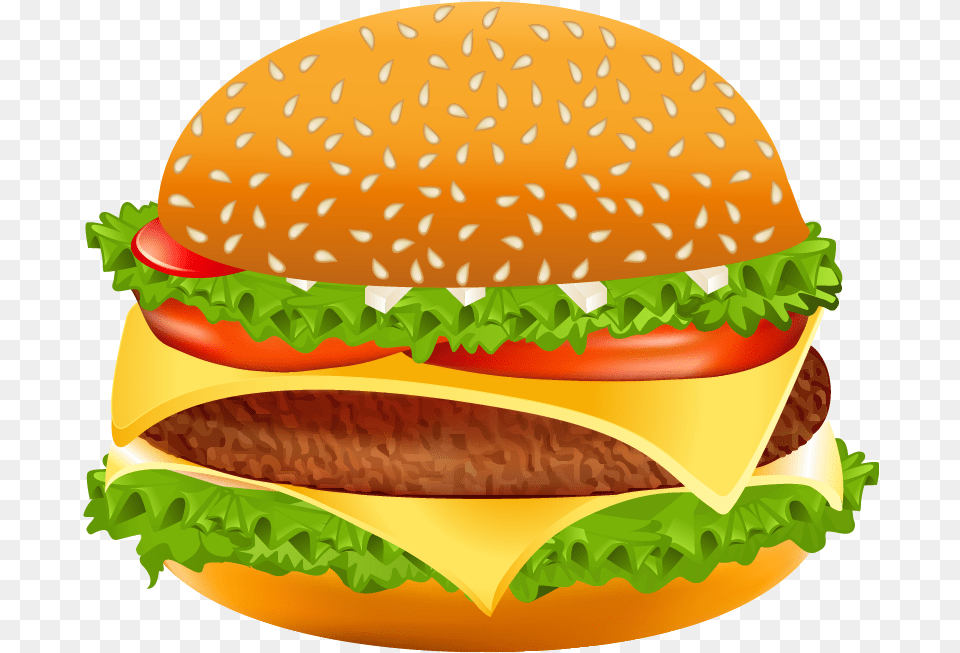 Burger Clipart, Birthday Cake, Cake, Cream, Dessert Png Image