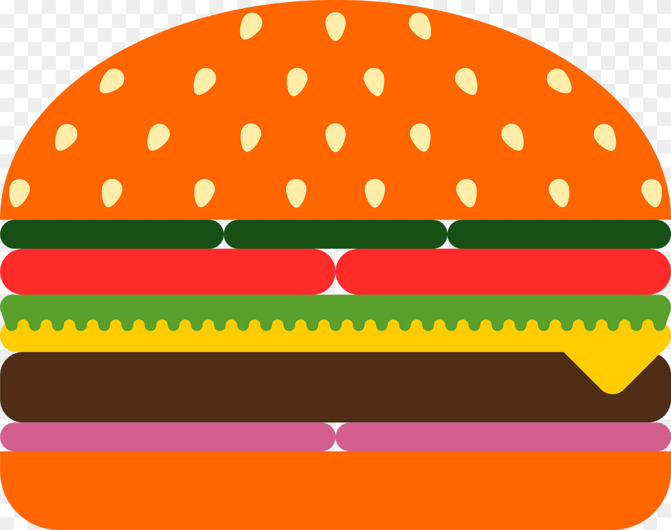 Burger Clipart, Food Free Png