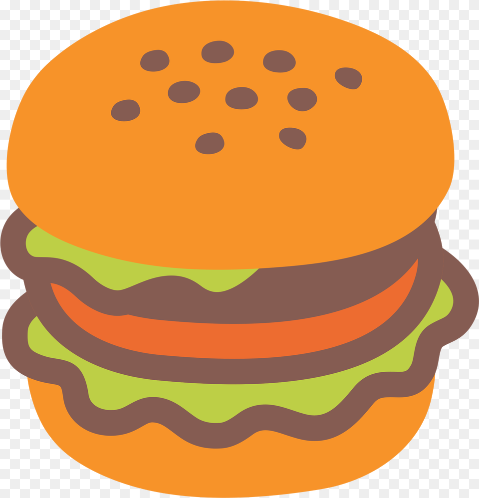 Burger Clipart Emoji Hamburger Clipart Background, Food Png Image