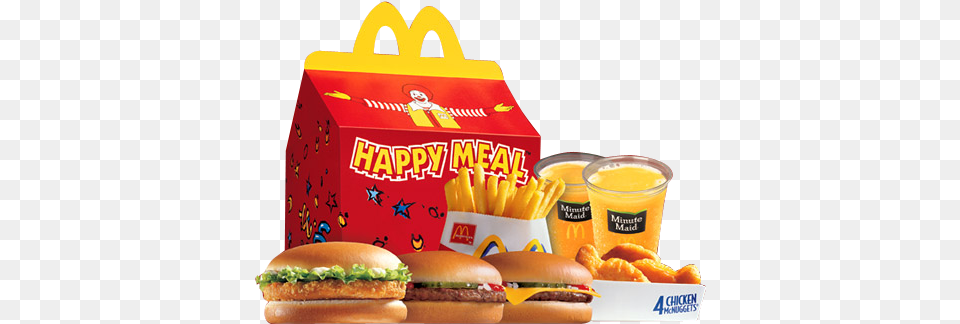 Burger Clipart Happy Meal Happy Meal Mcdonald, Food, Lunch, Fries, Cup Png