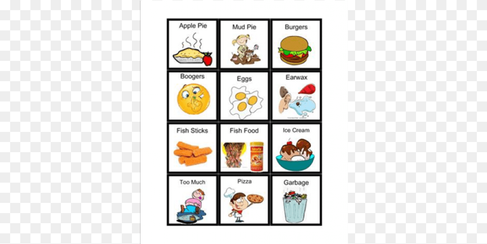 Burger Clipart Yucky Cartoon, Lunch, Book, Comics, Food Png Image