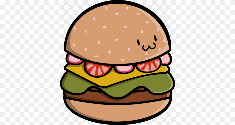 Burger Cooking Fast Fast Food Food Hamburger Patty Icon, Disk Free Transparent Png