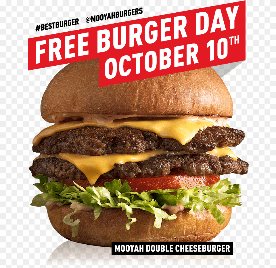 Burger Day Burger, Food, Advertisement Free Png