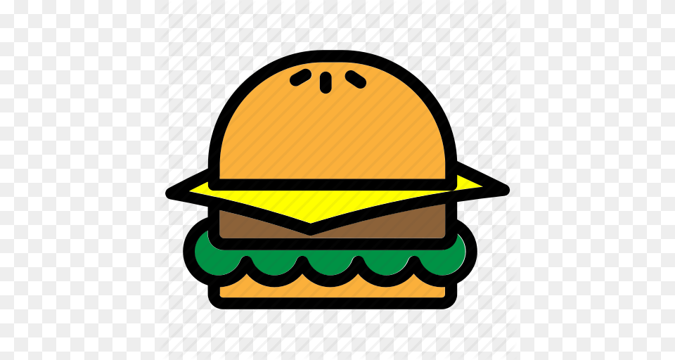 Burger Fast Food Food Hamburger Meal Menu Restaurant Icon Free Png Download