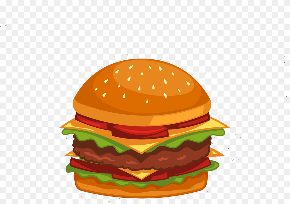 Burger Hd Free Vector Transparent Burger Vector, Food Png Image