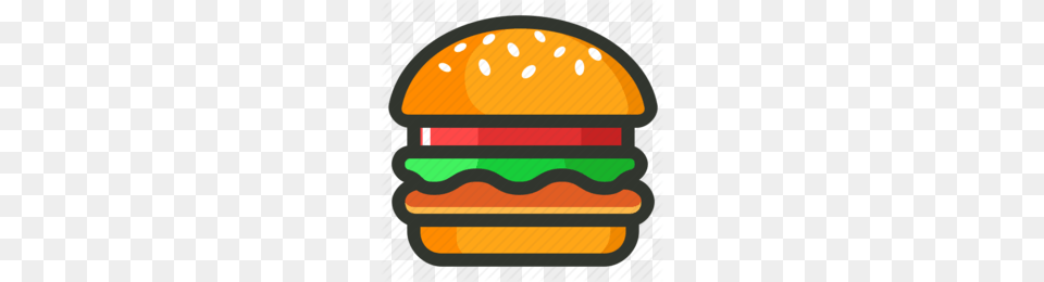 Burger Icon Clipart Hamburger Veggie Burger Clip Art, Food, Device, Grass, Lawn Free Png