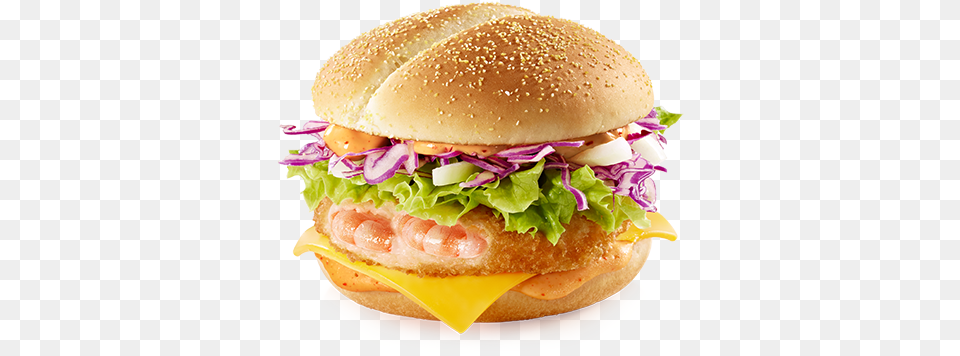 Burger Image Ebi Filet O Shrimp Burger, Food Free Png Download