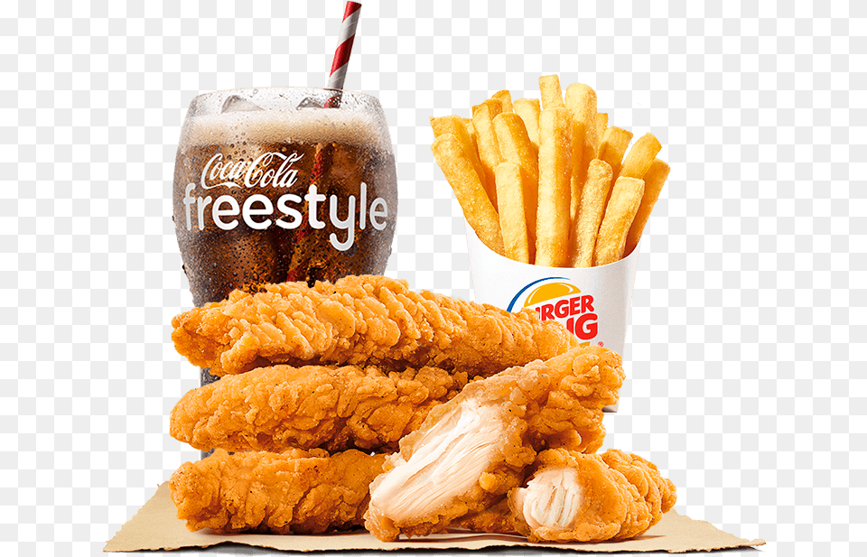 Burger King, Food, Fried Chicken, Fries, Alcohol Free Png