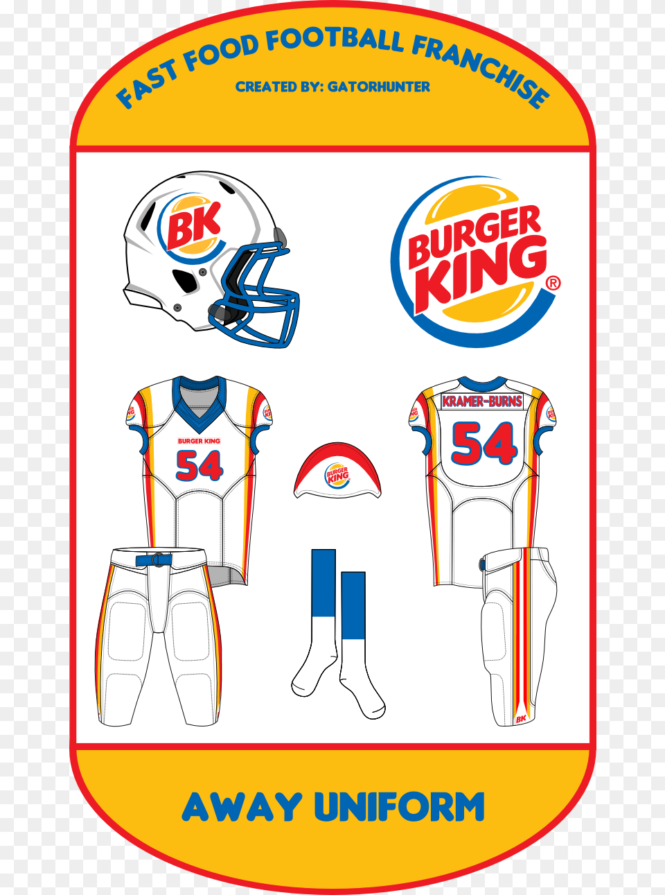 Burger King, Helmet, American Football, Football, Person Free Png Download