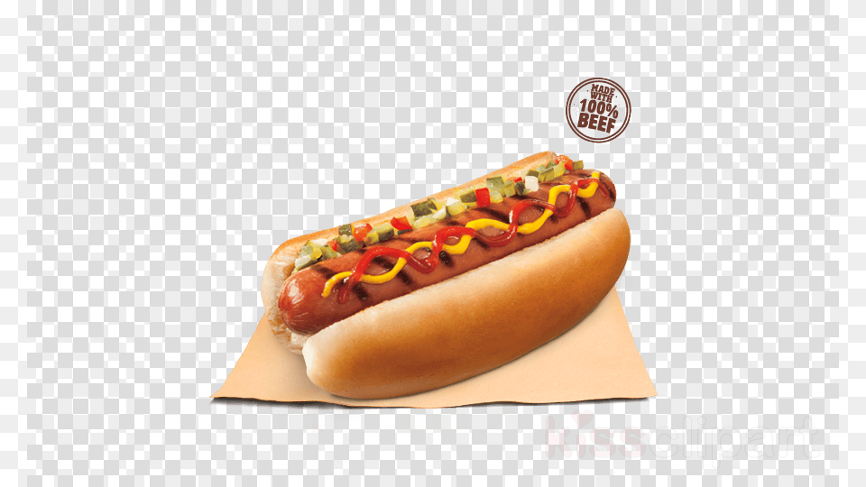 Burger King Classic Dog Clipart Hot Dog Hamburger Chili Car Peugeot Clipart, Food, Hot Dog Free Png Download