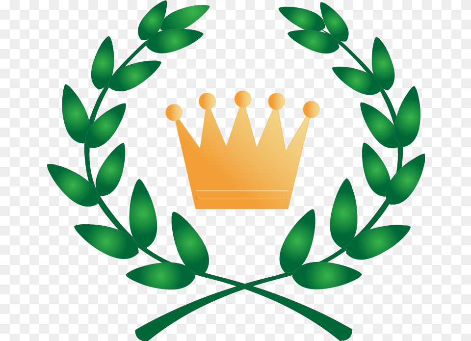 Burger King Crown Transparent, Green, Leaf, Plant, Accessories Free Png