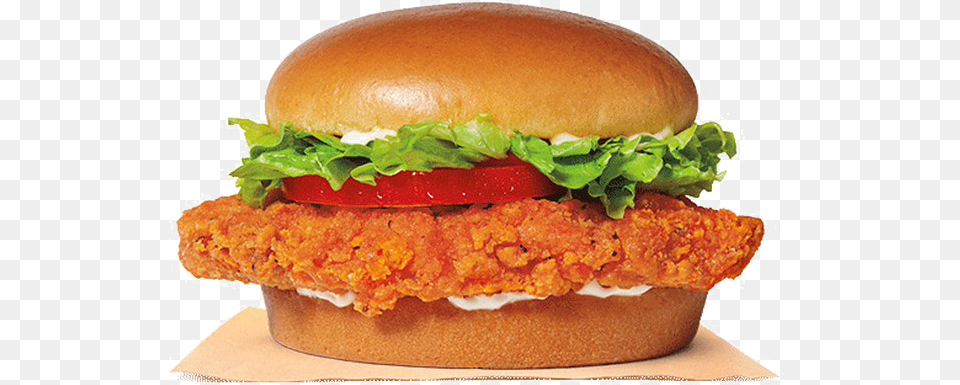 Burger King Download Burger King Spicy Chicken Sandwich, Food Free Transparent Png