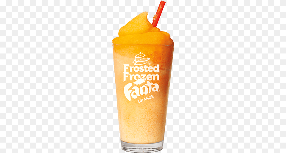 Burger King Has Two New Frozen Fanta Orange Drinks Burger King Frozen Fanta, Beverage, Juice, Smoothie, Alcohol Free Png