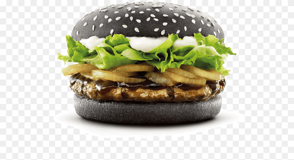 Burger King Ninja Beef Burger Bun, Food Free Png Download