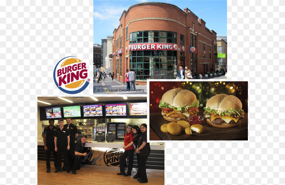 Burger King Queens Square Liverpool, Food, Person, Man, Male Png