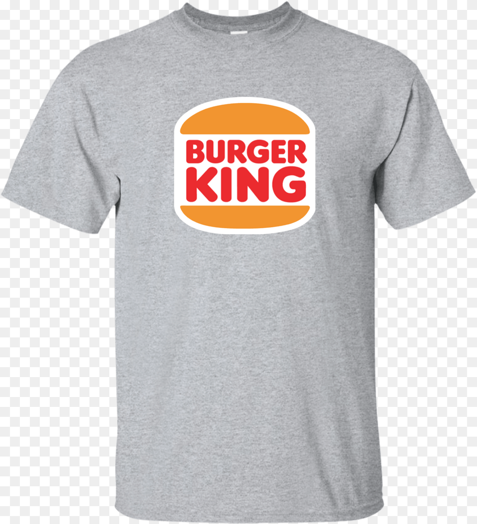 Burger King Retro Logo Hamburger Fast Food Mcdonald Active Shirt, Clothing, T-shirt Png