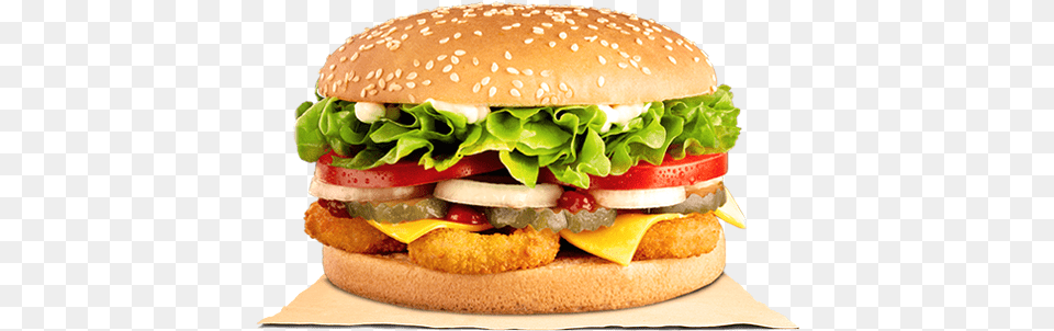 Burger King Salad Burger, Food Free Png