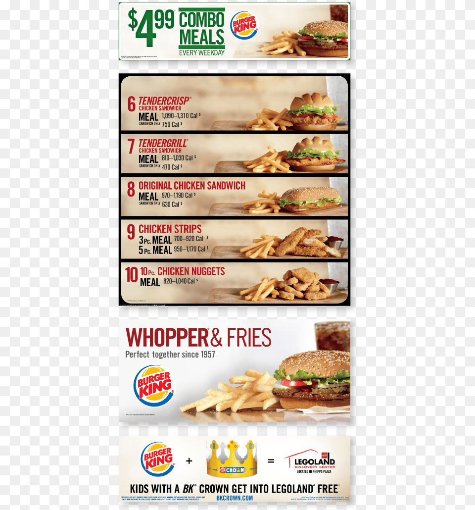 Burger King Signage With Live Display At Merchandise Burger King, Food, Lunch, Meal, Advertisement Png Image