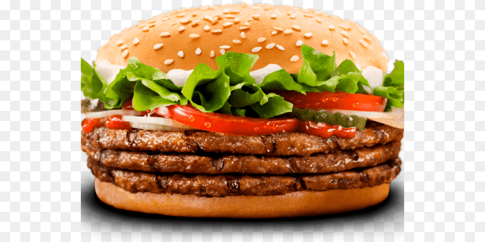 Burger King Triple Whopper, Food Free Png Download
