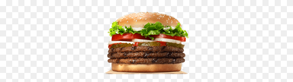 Burger King Triple Whopper, Food Free Transparent Png