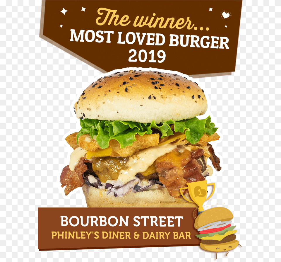 Burger Love 2019, Advertisement, Food, Poster Png Image