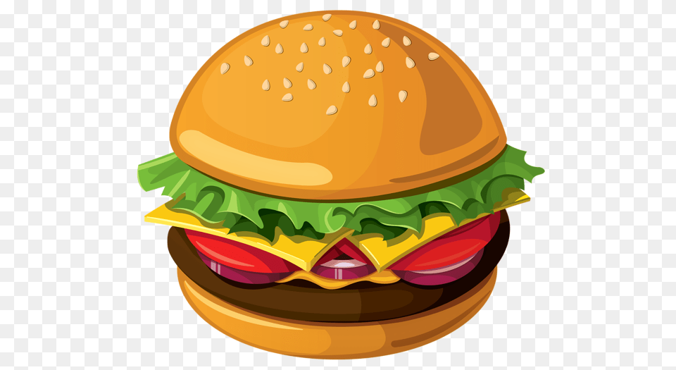 Burger Sandwich, Food, Clothing, Hardhat, Helmet Png Image