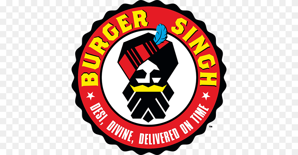 Burger Singh London Burger Singh, Emblem, Logo, Symbol, Body Part Free Transparent Png