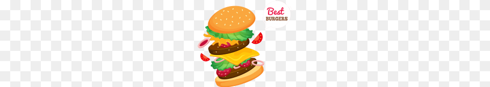 Burger Vector Clipart, Food Free Png Download