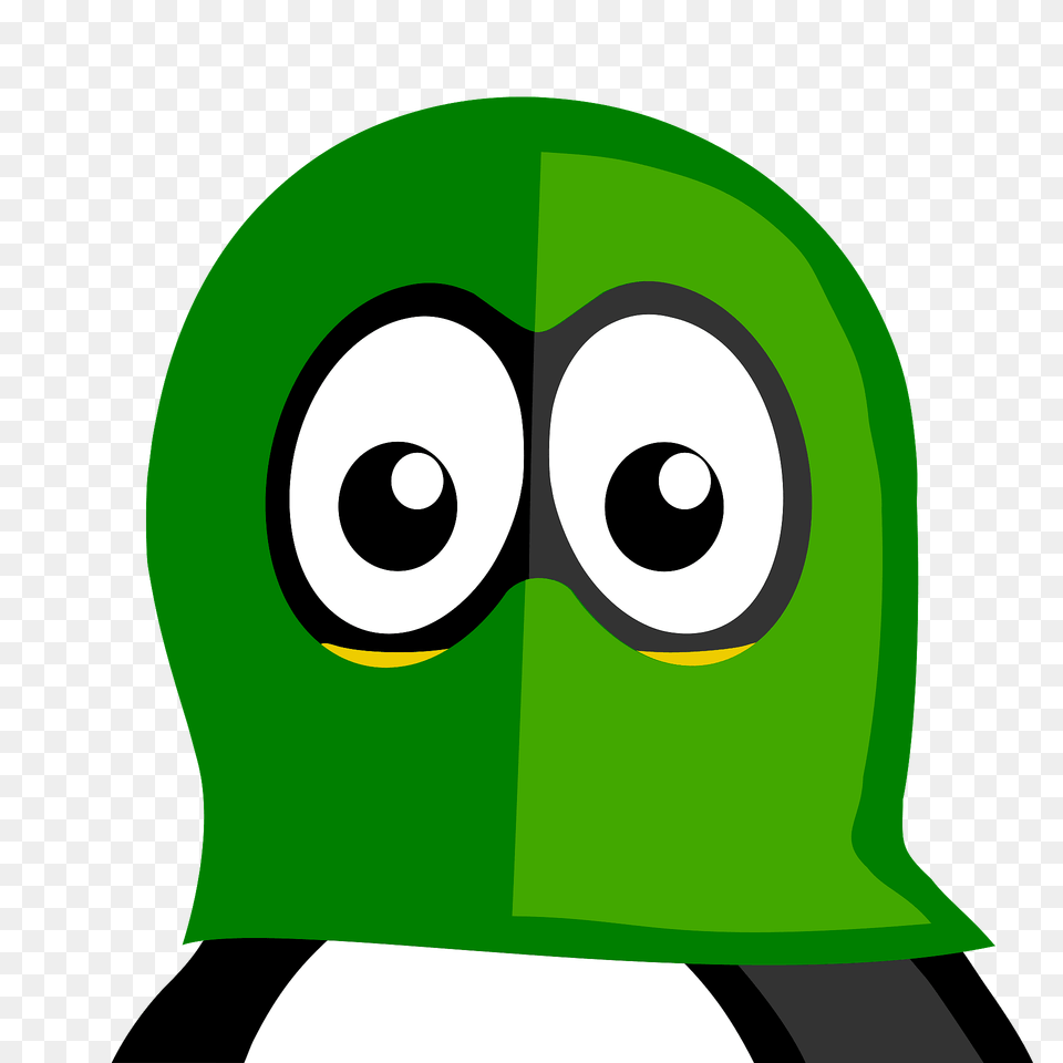 Burglar Penguin Clipart, Green, Person Png Image