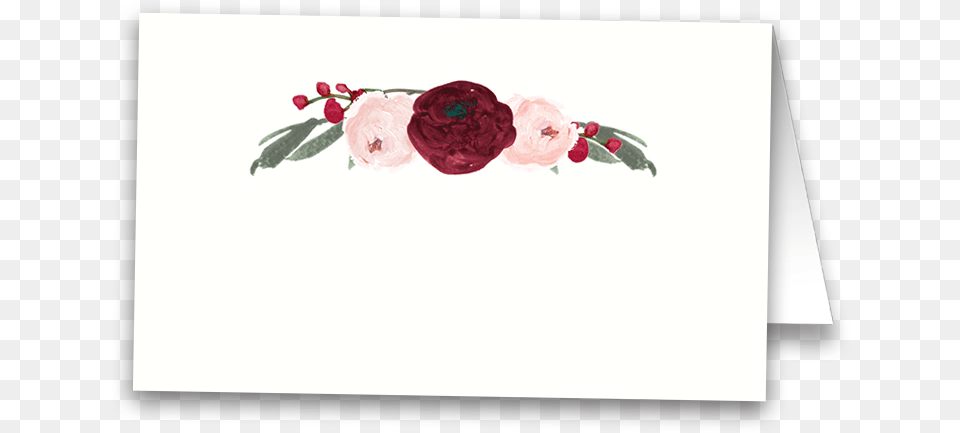 Burgundy And Blush Floral Wedding Escort Seating Cards Rose, Envelope, Flower, Greeting Card, Mail Free Png Download
