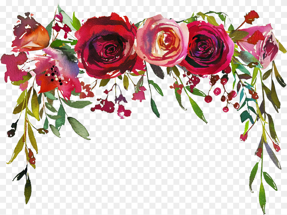 Burgundy Flower H472a Coral Roses Burgundy Flowers Wedding Reception Invitation Cards Png