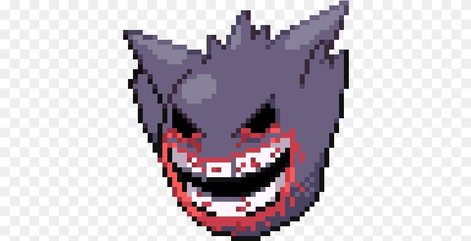 Buried Aliveu0027s Muk U0026 Gengar Fanmade Content The Pokemon Planet Pixel Art, Mask Free Png