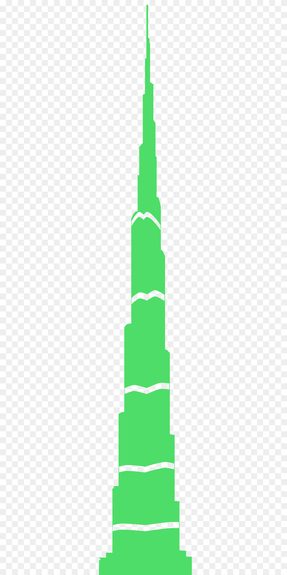 Burj Khalifa Silhouette, Plant, Tree, City, Christmas Png