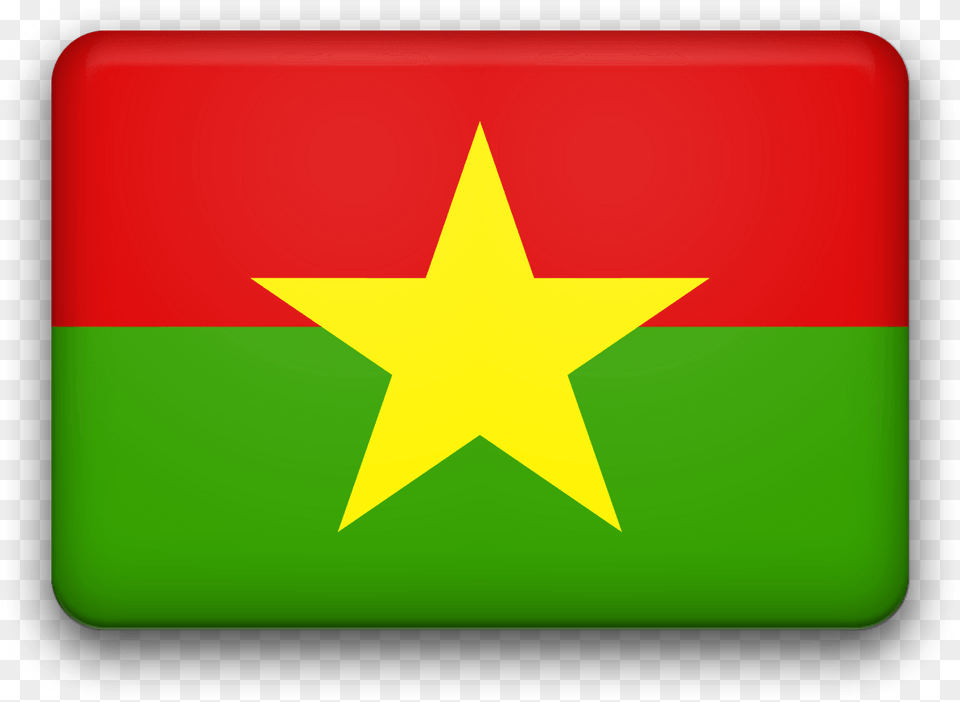 Burkina Faso Rounded Icon Flag Clip Arts Steven Universe Pilot Bismuth, Star Symbol, Symbol Png