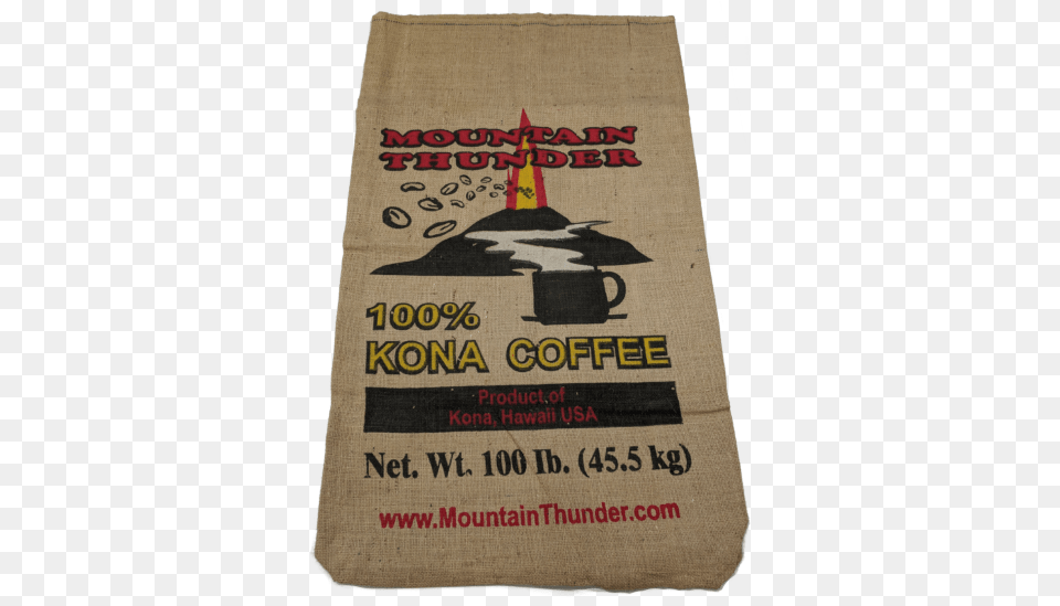 Burlap Coffee Bag Mountain Thunder, Sack, Home Decor Free Transparent Png