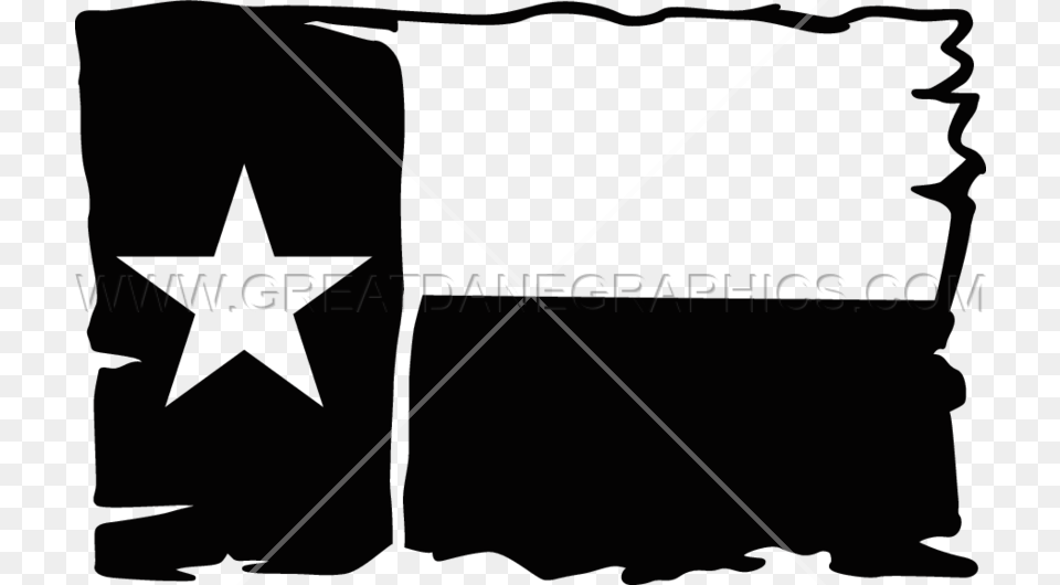 Burlap Texas Flag Production Ready Artwork For T Shirt Printing, Symbol, Bow, Weapon Free Transparent Png