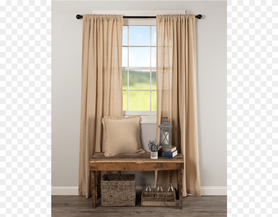 Burlap Vintage Panel Set Window Covering, Texture, Home Decor, Linen, Indoors Free Png