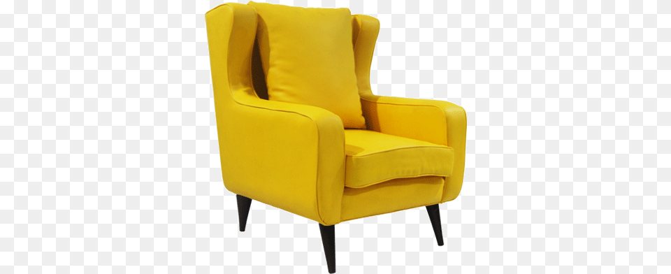Burlington Armchair Armchair Yellow, Chair, Furniture Png Image