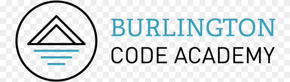 Burlington Code Logo, Text Free Png