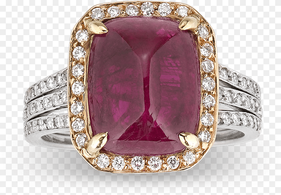 Burma Cabochon Ruby Ring Gemstone, Accessories, Jewelry, Locket, Pendant Png Image