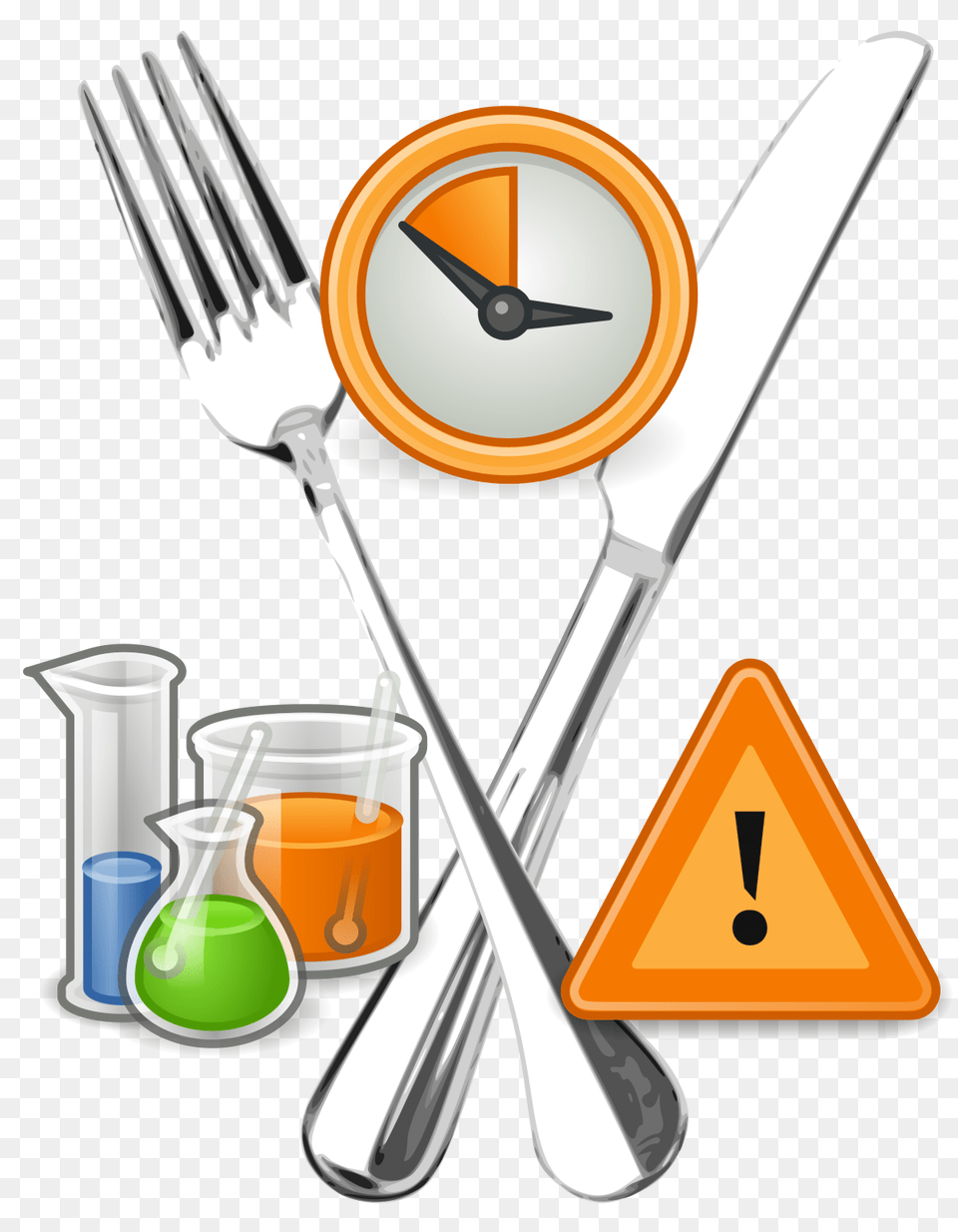 Burn Clipart Food Safety, Cutlery, Fork, Spoon, Blade Free Transparent Png